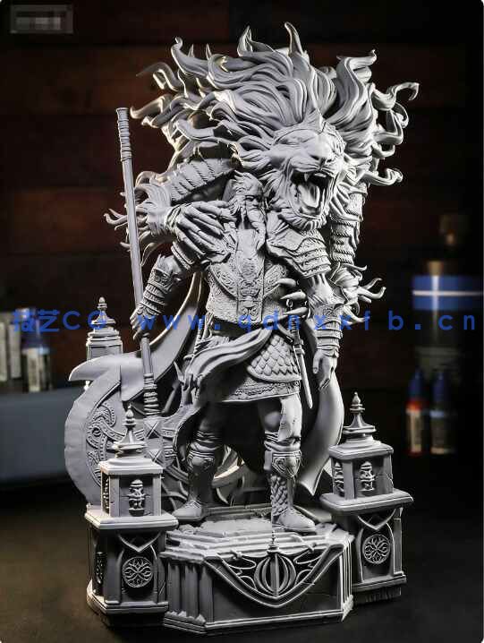 [独立角色] 戈弗雷《艾尔登法环》游戏角色雕塑3D打印模型(图4)