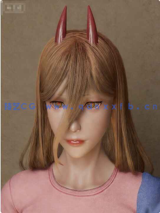 [独立角色] 玛奇玛生日蛋糕《链锯人》动漫角色雕塑3D打印模型(图4)