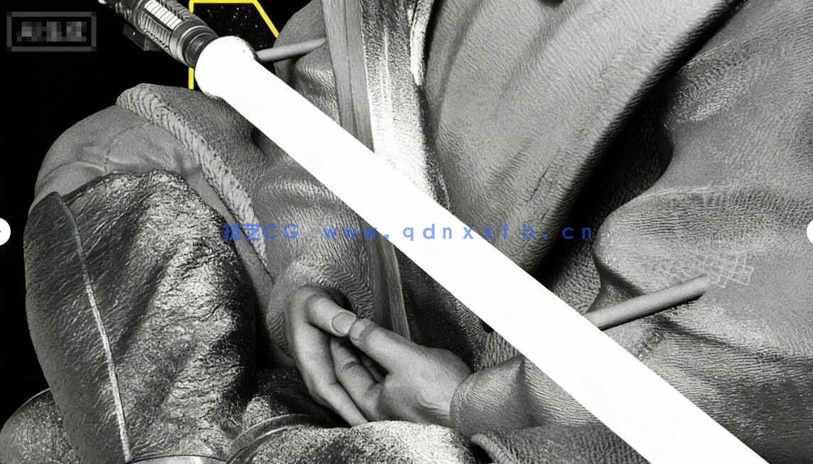 [独立角色] 欧比旺绝地大师《星球大战》影视角色雕塑3D打印模型(图3)