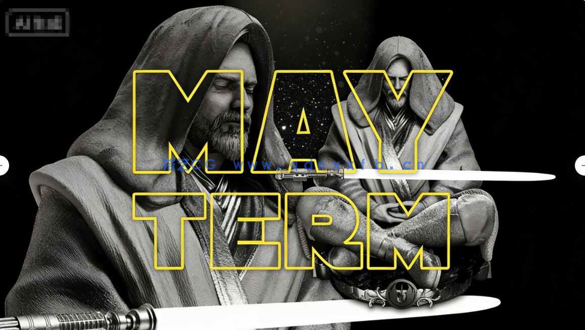 [独立角色] 欧比旺绝地大师《星球大战》影视角色雕塑3D打印模型(图1)