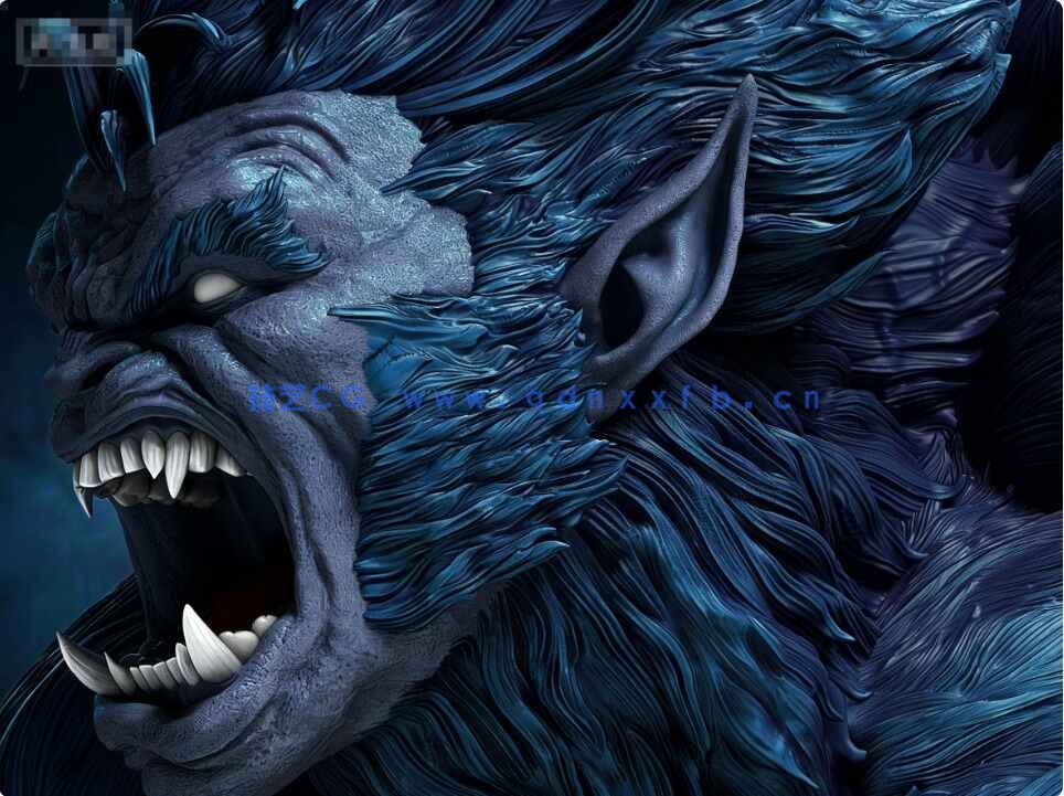 [独立角色] 野兽Beast超级英雄《X战警》动漫角色雕塑3D打印模型(图8)