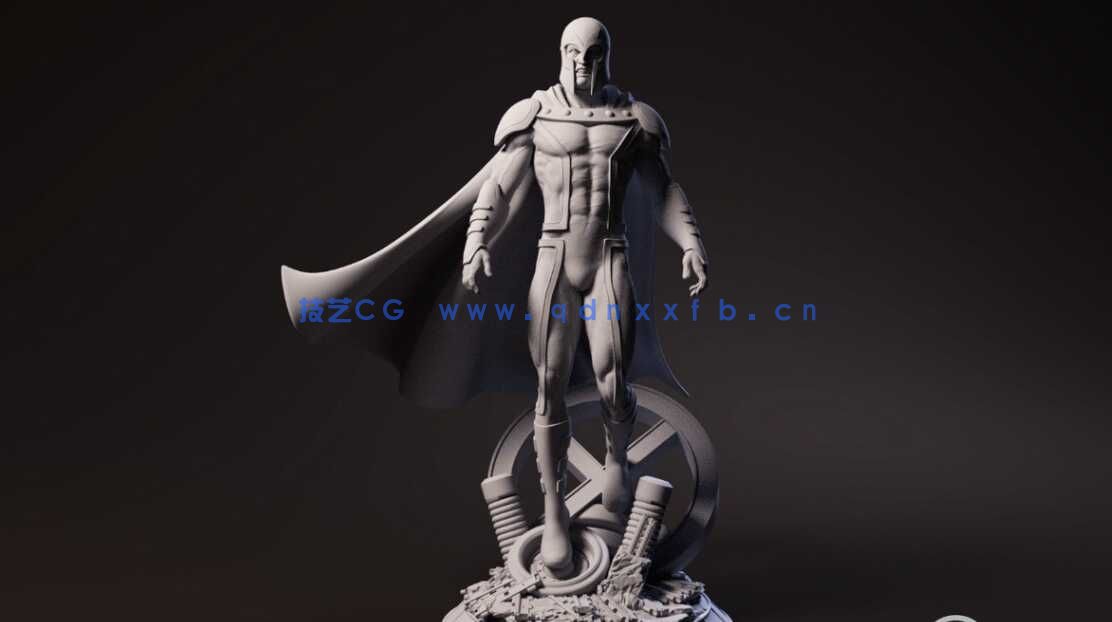 [独立角色] 万磁王《X战警》影视动漫角色雕塑3D打印模型(图4)