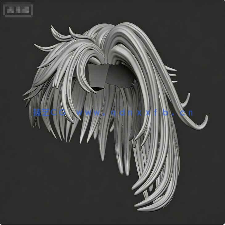 [独立角色] 蜘蛛格温《蜘蛛侠：纵横宇宙》动漫角色雕塑雕刻3D打印模型(图4)