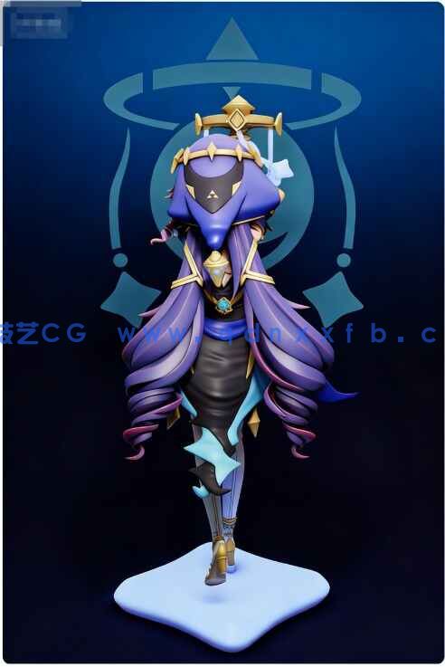 [独立角色] 莱依拉原神游戏角色Layla雕塑3D打印模型(图3)