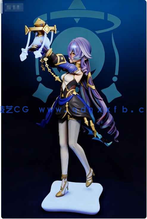 [独立角色] 莱依拉原神游戏角色Layla雕塑3D打印模型(图6)