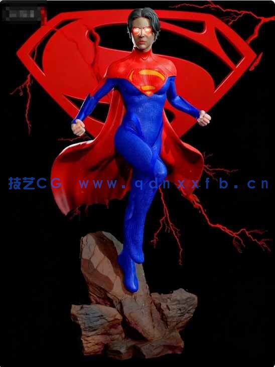 [独立角色] 女超人DC影视动漫角色雕塑3D打印模型(图1)