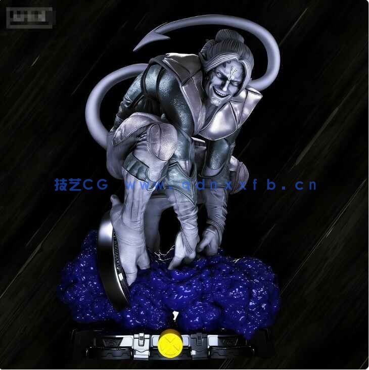 [独立角色] 夜行者漫威动漫角色雕塑3D打印模型(图1)