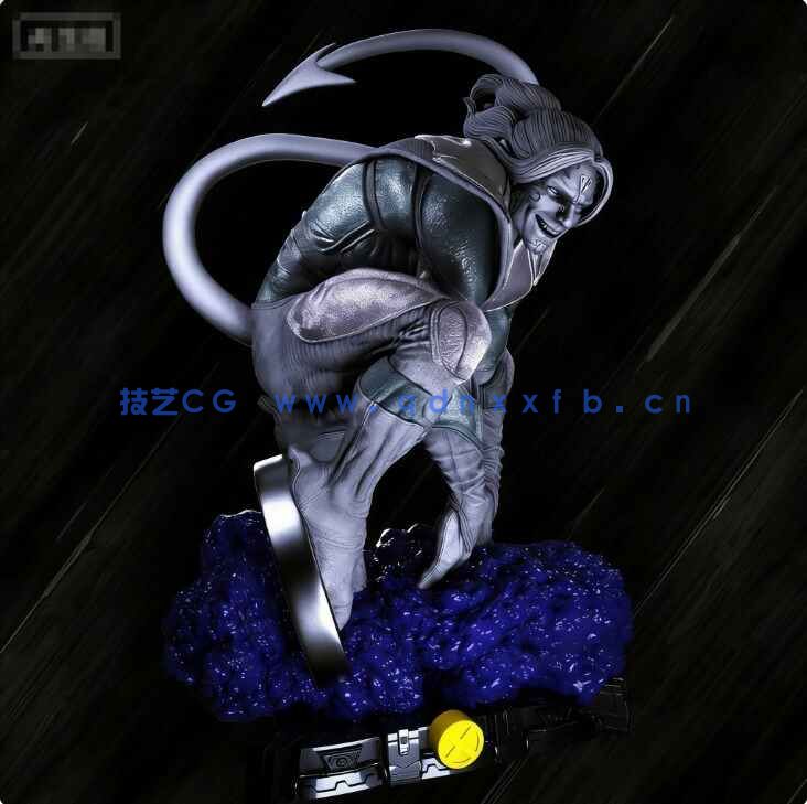 [独立角色] 夜行者漫威动漫角色雕塑3D打印模型(图4)