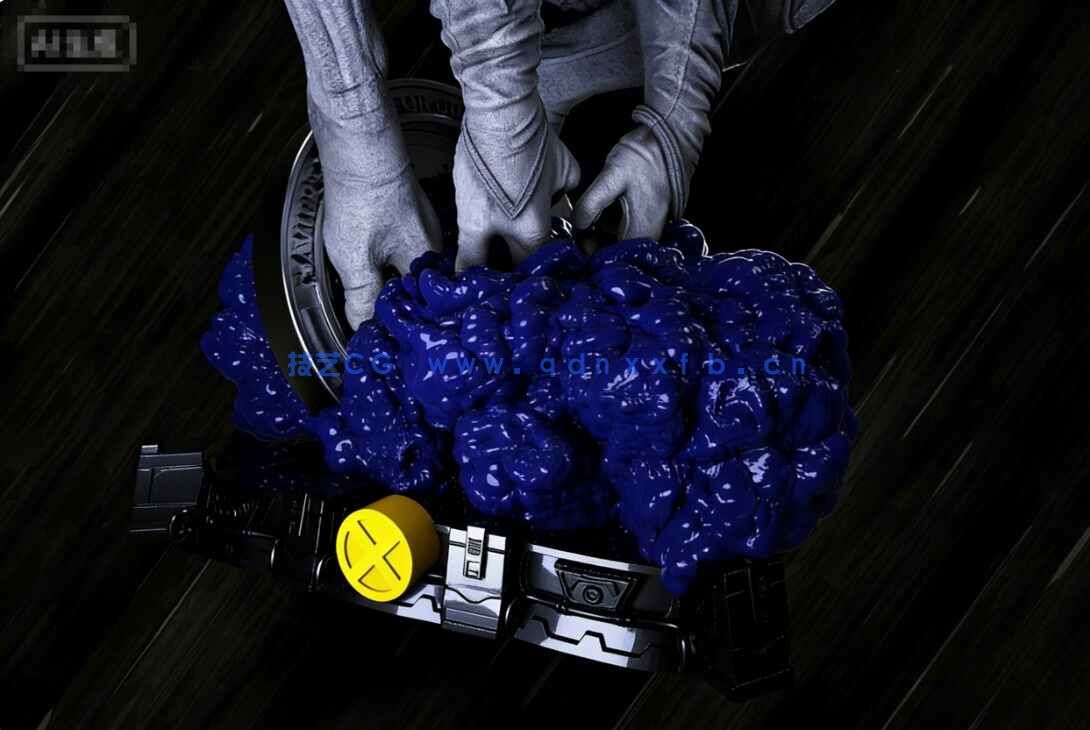 [独立角色] 夜行者漫威动漫角色雕塑3D打印模型(图8)