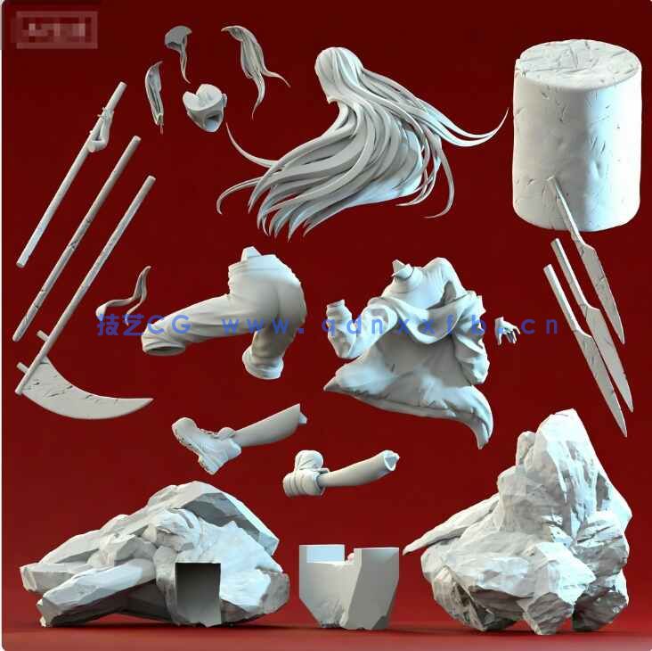 [独立角色] 帕瓦链锯人动漫角色雕塑3D打印模型(图7)