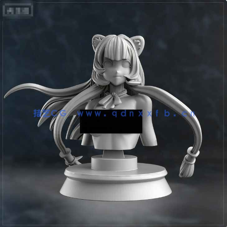 [独立角色] 拉芙塔莉雅《盾之勇者成名录》动画角色雕塑3D打印模型(图6)