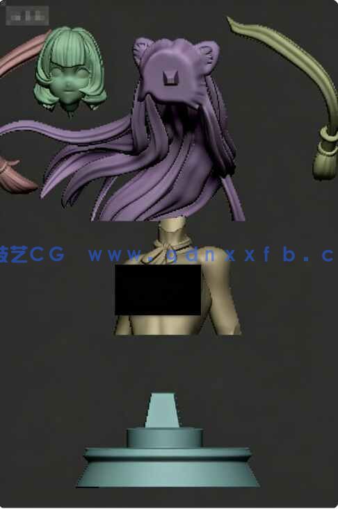 [独立角色] 拉芙塔莉雅《盾之勇者成名录》动画角色雕塑3D打印模型(图7)