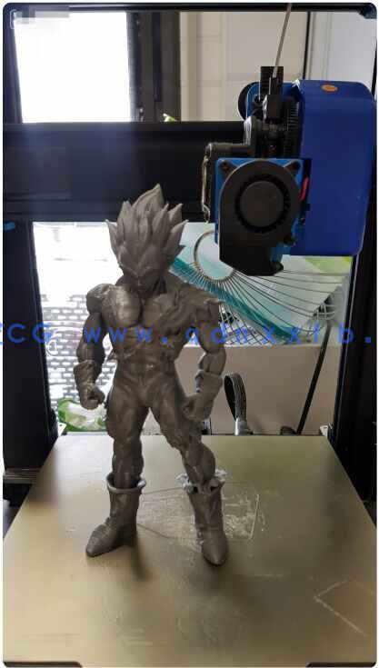 [独立角色] 贝吉塔自我极意状态七龙珠动漫角色雕塑3D打印模型(图9)