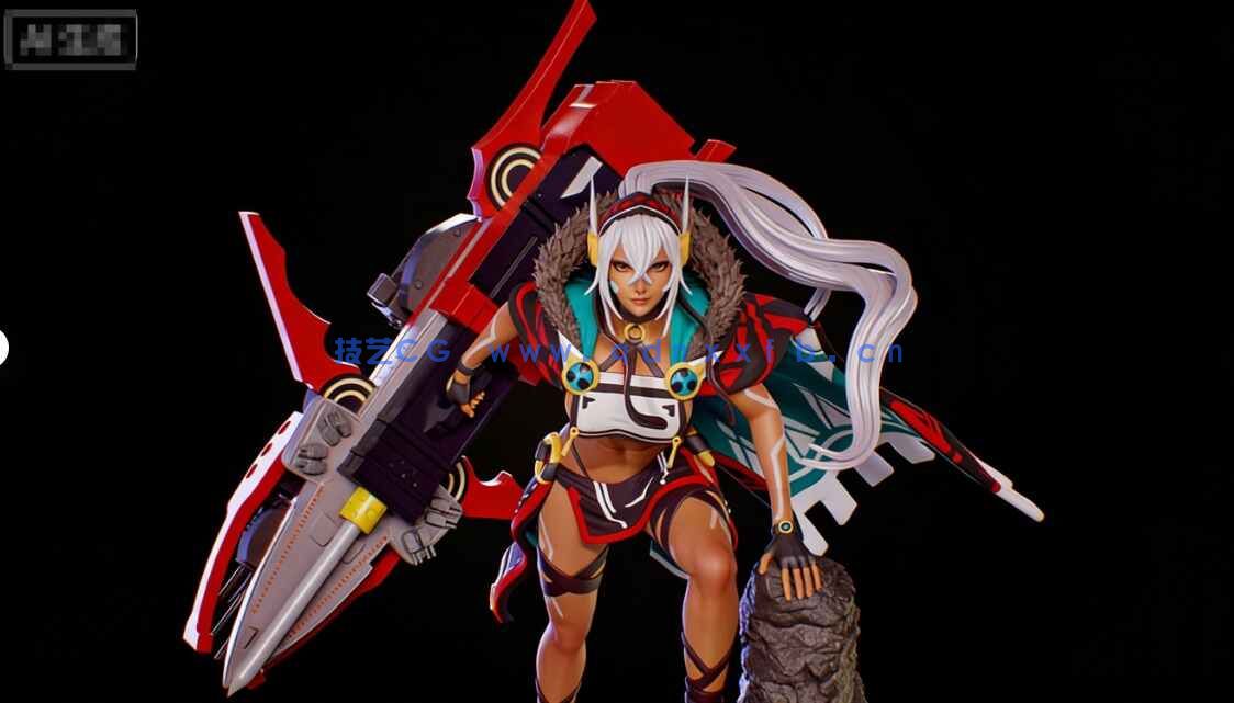 [独立角色] 明尼阿波利斯Minneapolis碧蓝航线游戏角色雕塑3D打印模型(图1)