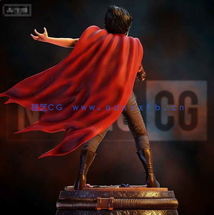 [独立角色] 岛铁雄《阿基拉》动漫角色雕塑3D打印模型(图5)