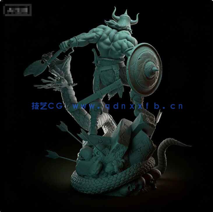 [独立角色] 柯南漫威漫画角色雕塑3D打印模型(图4)