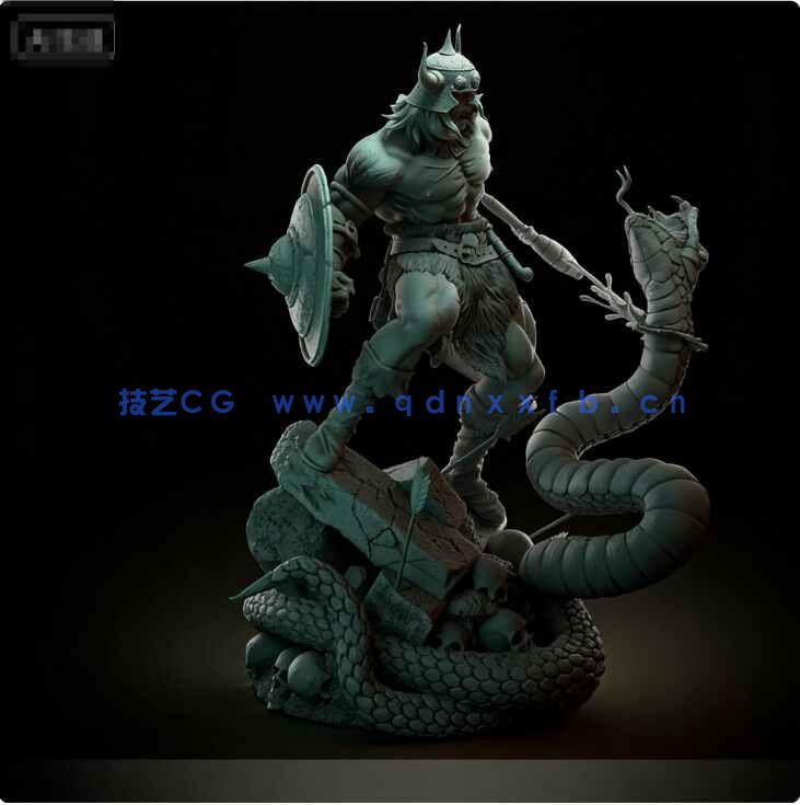 [独立角色] 柯南漫威漫画角色雕塑3D打印模型(图5)