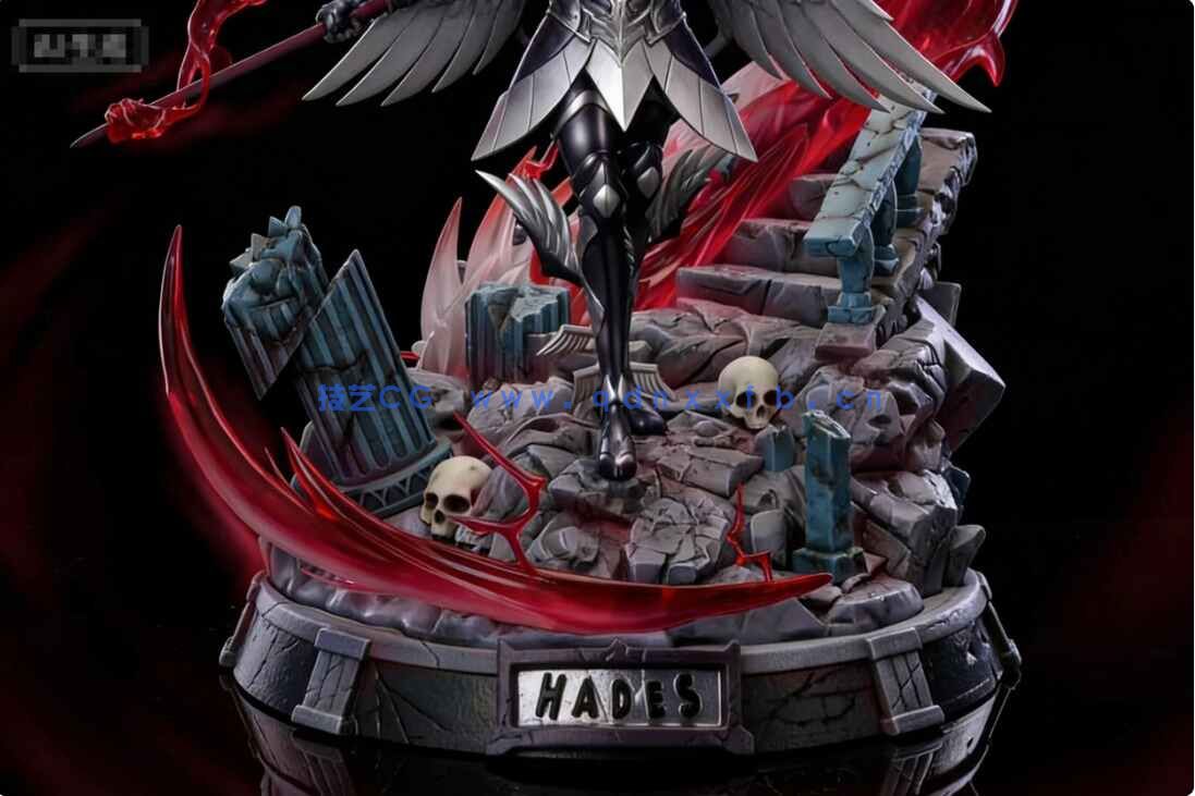 [独立角色] 冥王哈迪斯《圣斗士星矢》动漫角色雕塑3D打印模型(图7)