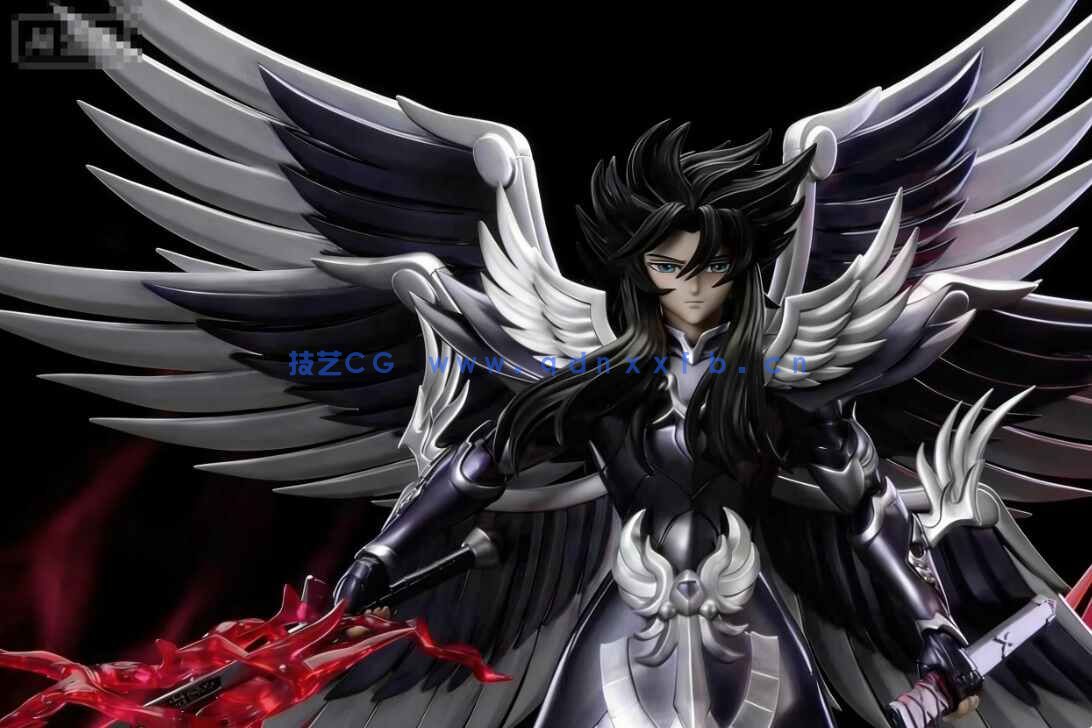 [独立角色] 冥王哈迪斯《圣斗士星矢》动漫角色雕塑3D打印模型(图2)