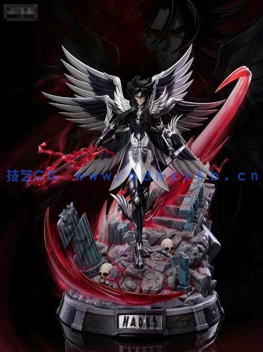 [独立角色] 冥王哈迪斯《圣斗士星矢》动漫角色雕塑3D打印模型(图1)