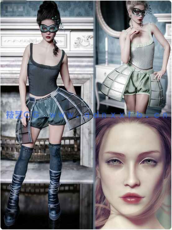 [独立角色] Daz3D各类角色3D模型合集2023年度5月第二季(图2)