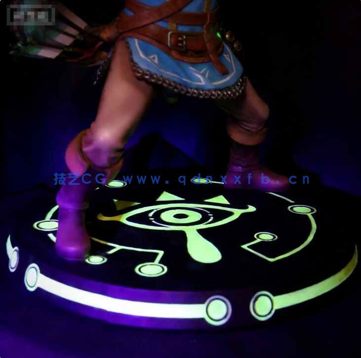 [独立角色] 林克施法动作《塞尔达传说 国王之泪》游戏角色雕塑3D打印模型(图6)