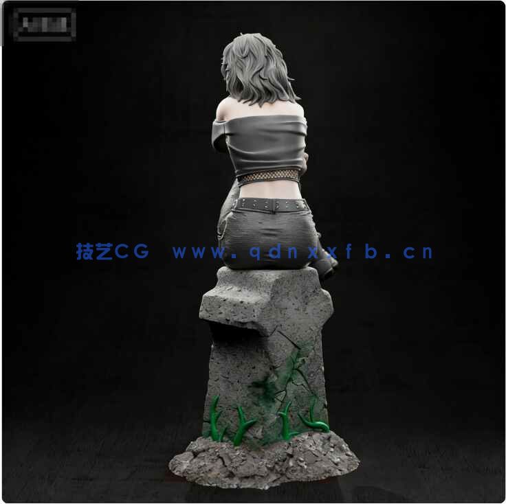 [独立角色] 睡魔死亡DC动漫角色雕塑3D打印模型(图3)