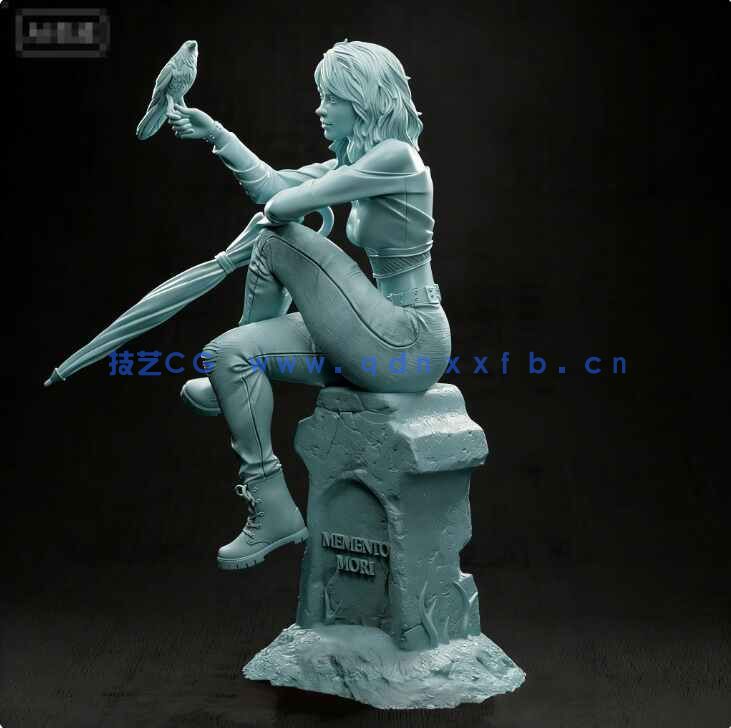 [独立角色] 睡魔死亡DC动漫角色雕塑3D打印模型(图8)