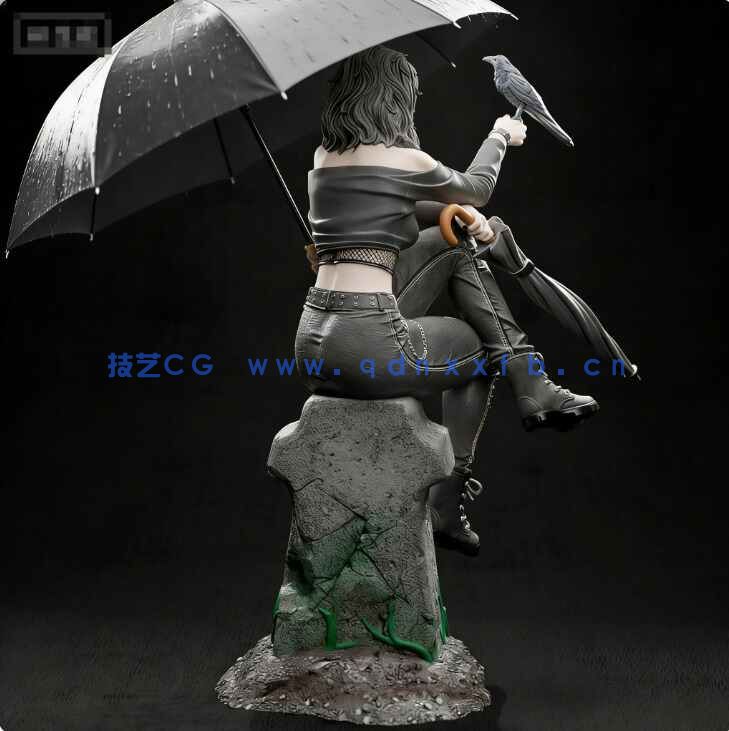 [独立角色] 睡魔死亡DC动漫角色雕塑3D打印模型(图4)