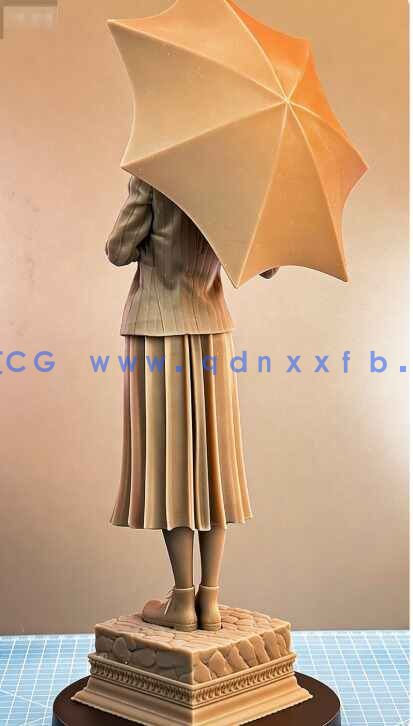 [独立角色] 亚当斯一家影视角色星期三雕塑3D打印模型(图7)