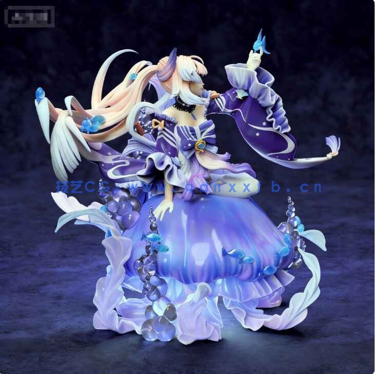 [独立角色] 珊瑚宫心海《原神》游戏角色雕塑3D打印模型(图5)