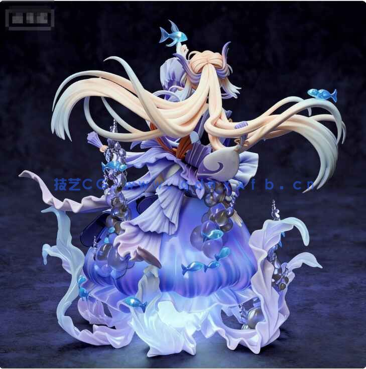 [独立角色] 珊瑚宫心海《原神》游戏角色雕塑3D打印模型(图9)