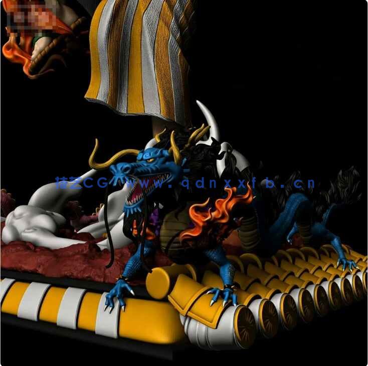 [独立角色] 山治海贼王航海王动漫角色雕塑3D打印模型(图3)