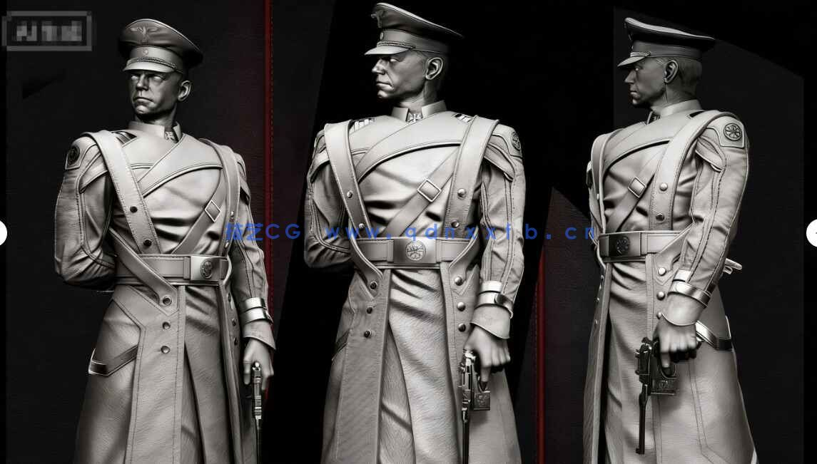 [独立角色] 红骷髅漫威动漫角色雕塑3D打印模型(图8)