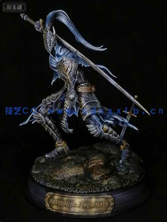 [独立角色] 亚尔特留斯黑暗之魂游戏角色雕塑3D打印模型(图2)