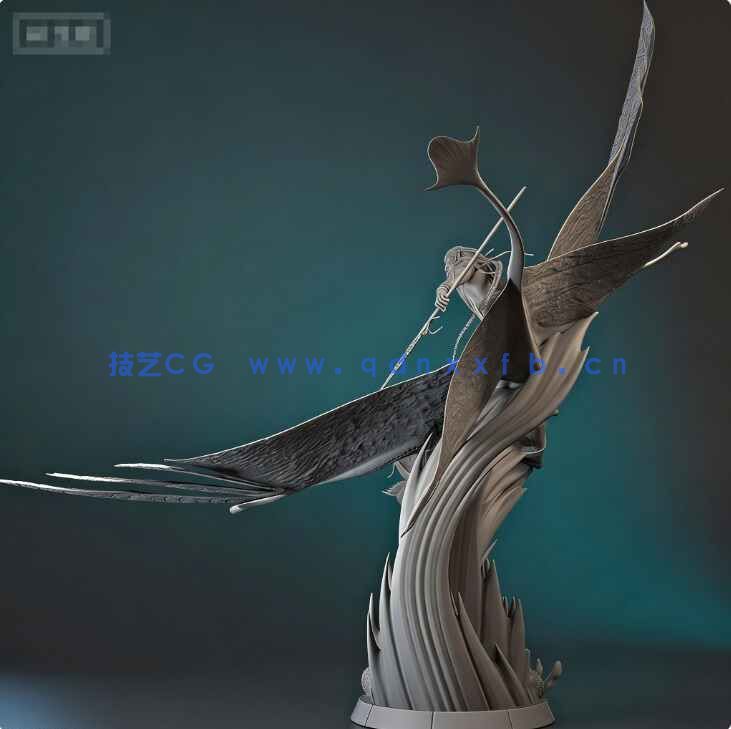 [独立角色] 阿凡达水之道影视角色Jake Sully杰克萨利雕塑3D打印模型(图5)