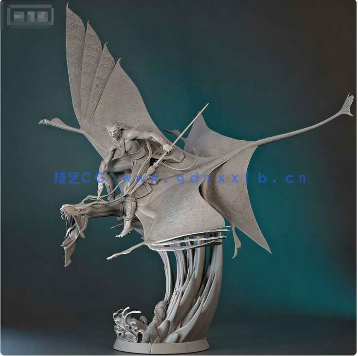 [独立角色] 阿凡达水之道影视角色Jake Sully杰克萨利雕塑3D打印模型(图3)