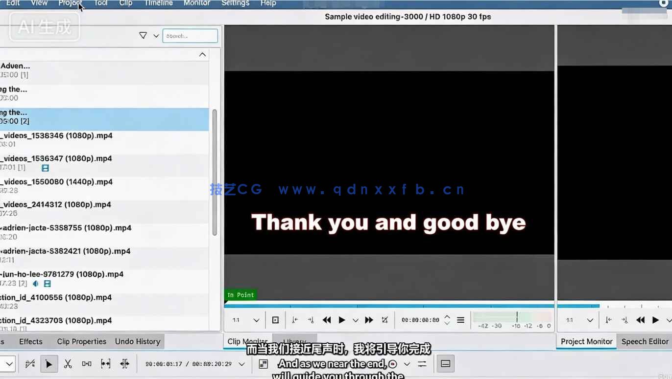 【中文字幕】Kdenlive视频剪辑从入门到精通视频教程(图2)