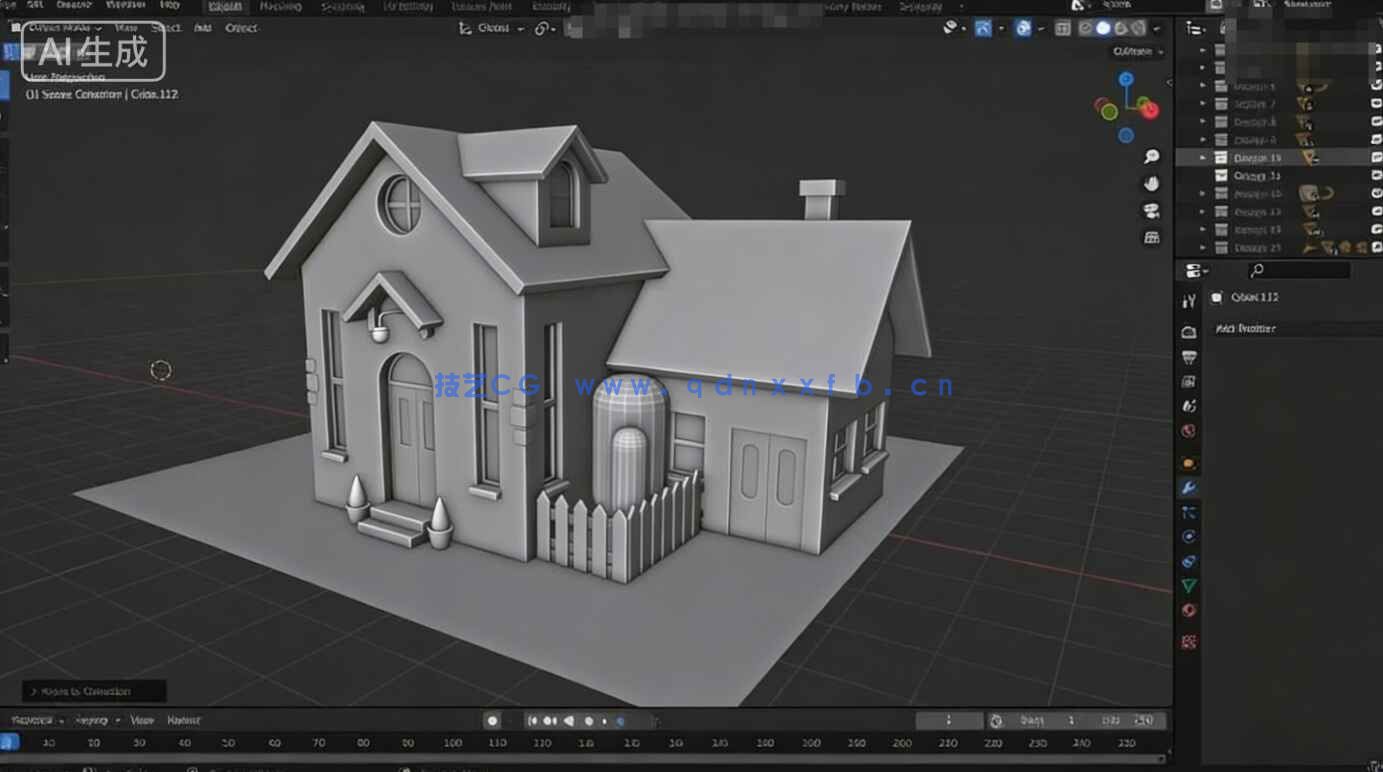 【中文字幕】Blender零基础系统性入门训练视频教程(图11)