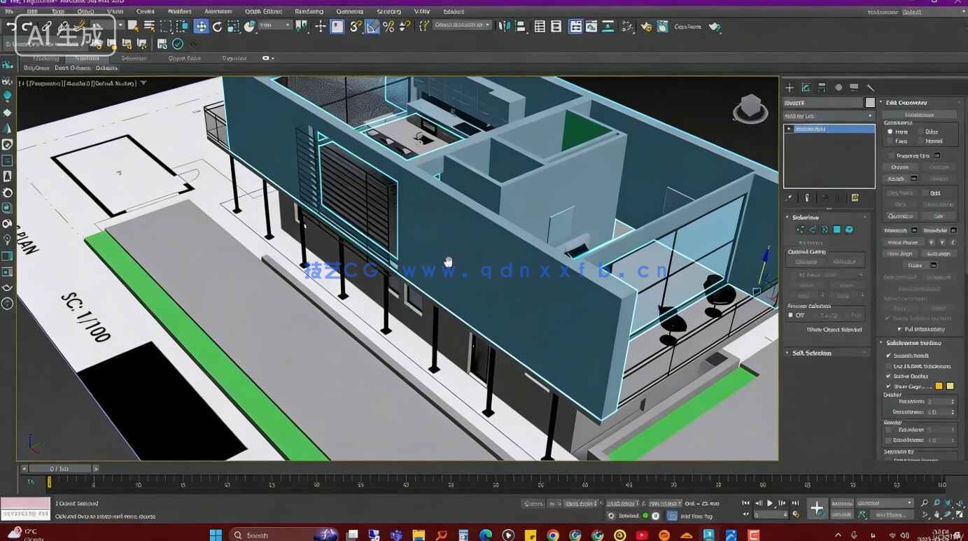 【中文字幕】3dsmax建筑可视化建模全面指南视频教程(图2)