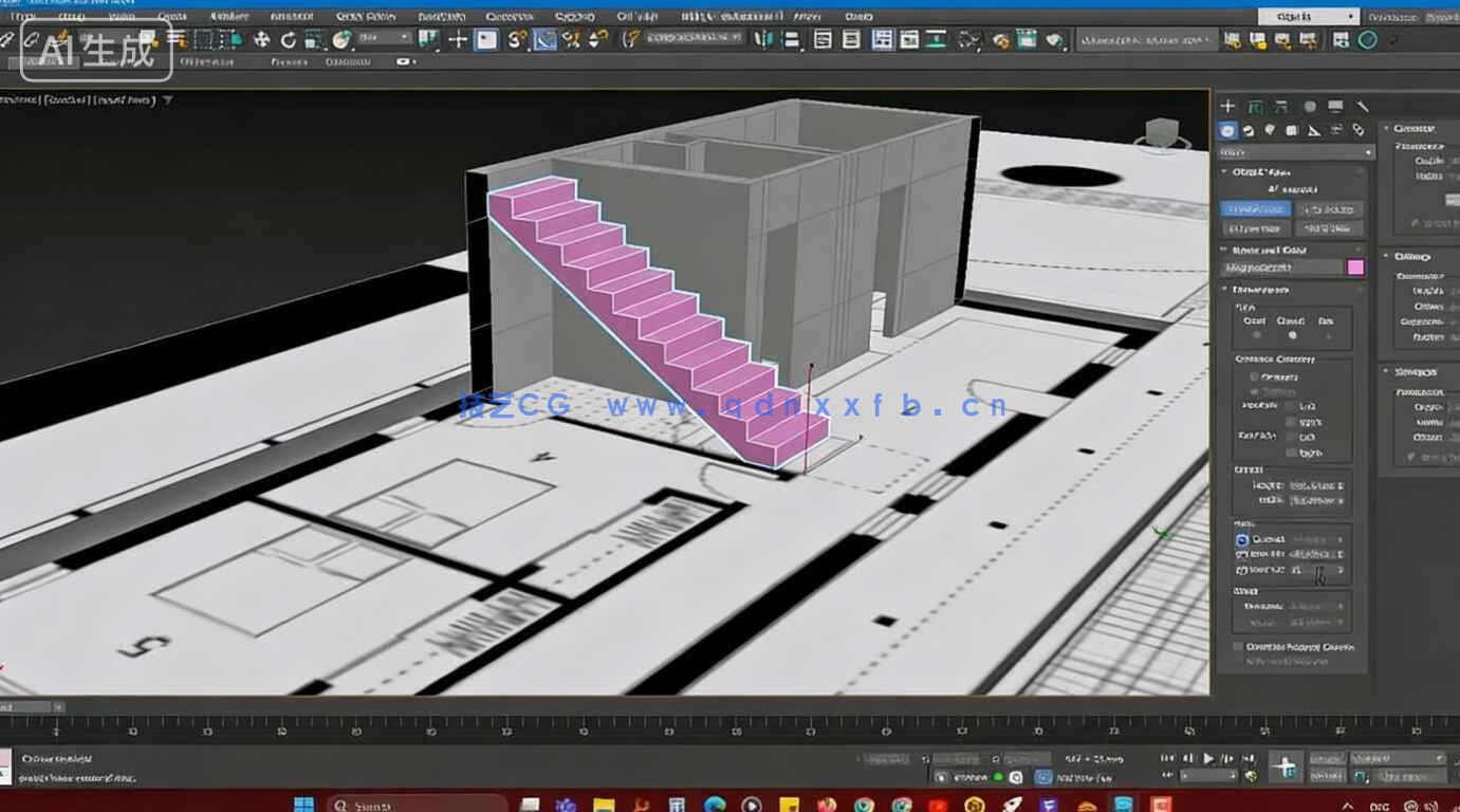 【中文字幕】3dsmax建筑可视化建模全面指南视频教程(图6)