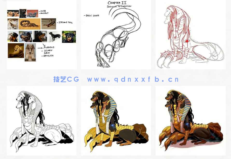 【中文字幕】概念艺术角色设计系统化训练视频教程(图2)