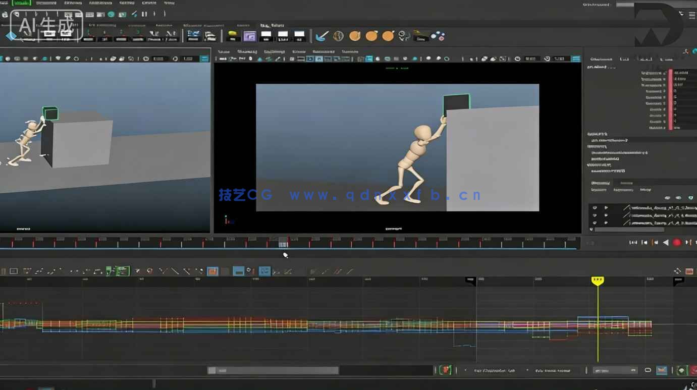 Maya角色骨骼3D动画从入门到精通视频教程(图10)