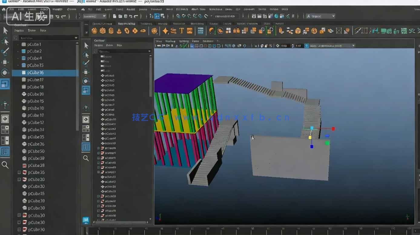 Maya零基础快速掌握核心工具初学者入门训练视频教程(图5)