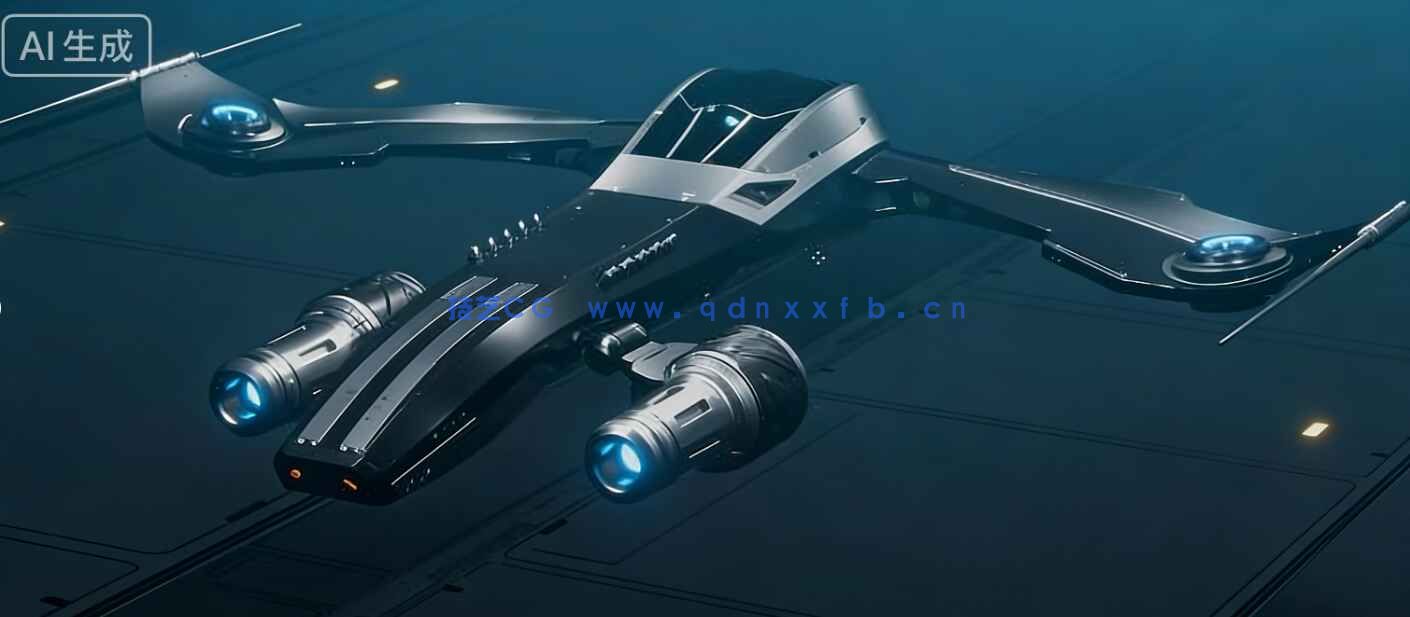 Blender科幻飞船硬表面建模教程(图1)