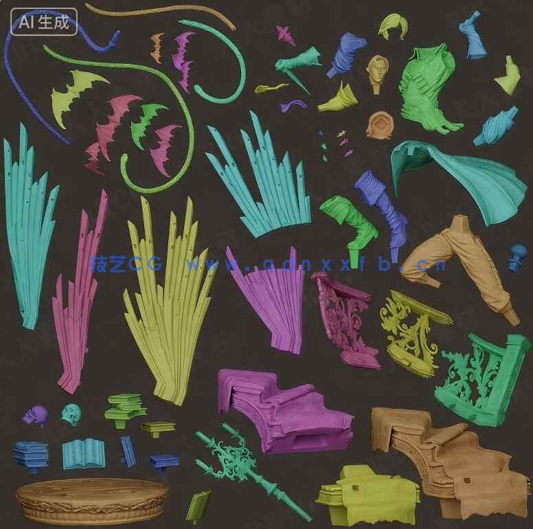 里希特·贝尔蒙特Richter Belmont《恶魔城》游戏角色雕刻手办(图10)