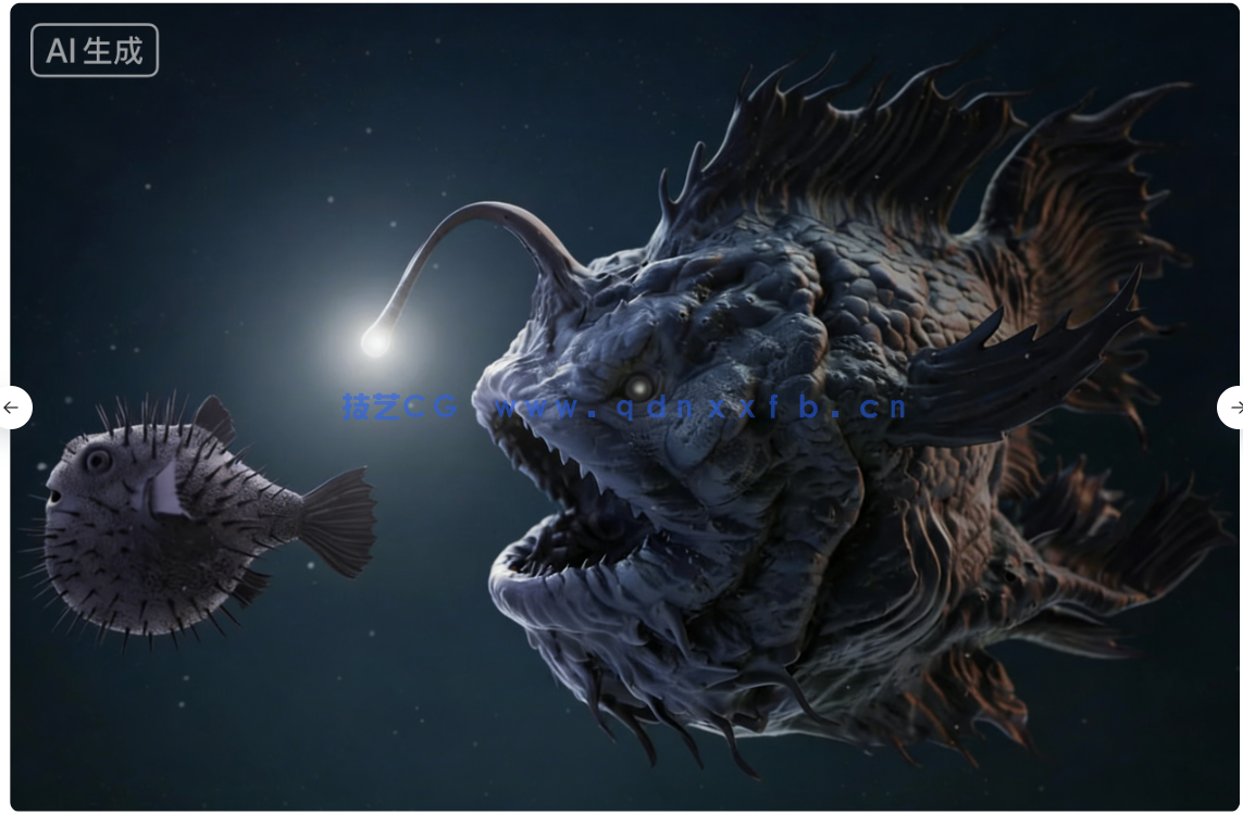 40款海洋生物手工雕刻VDM笔刷ZBrush与lender套件(图2)