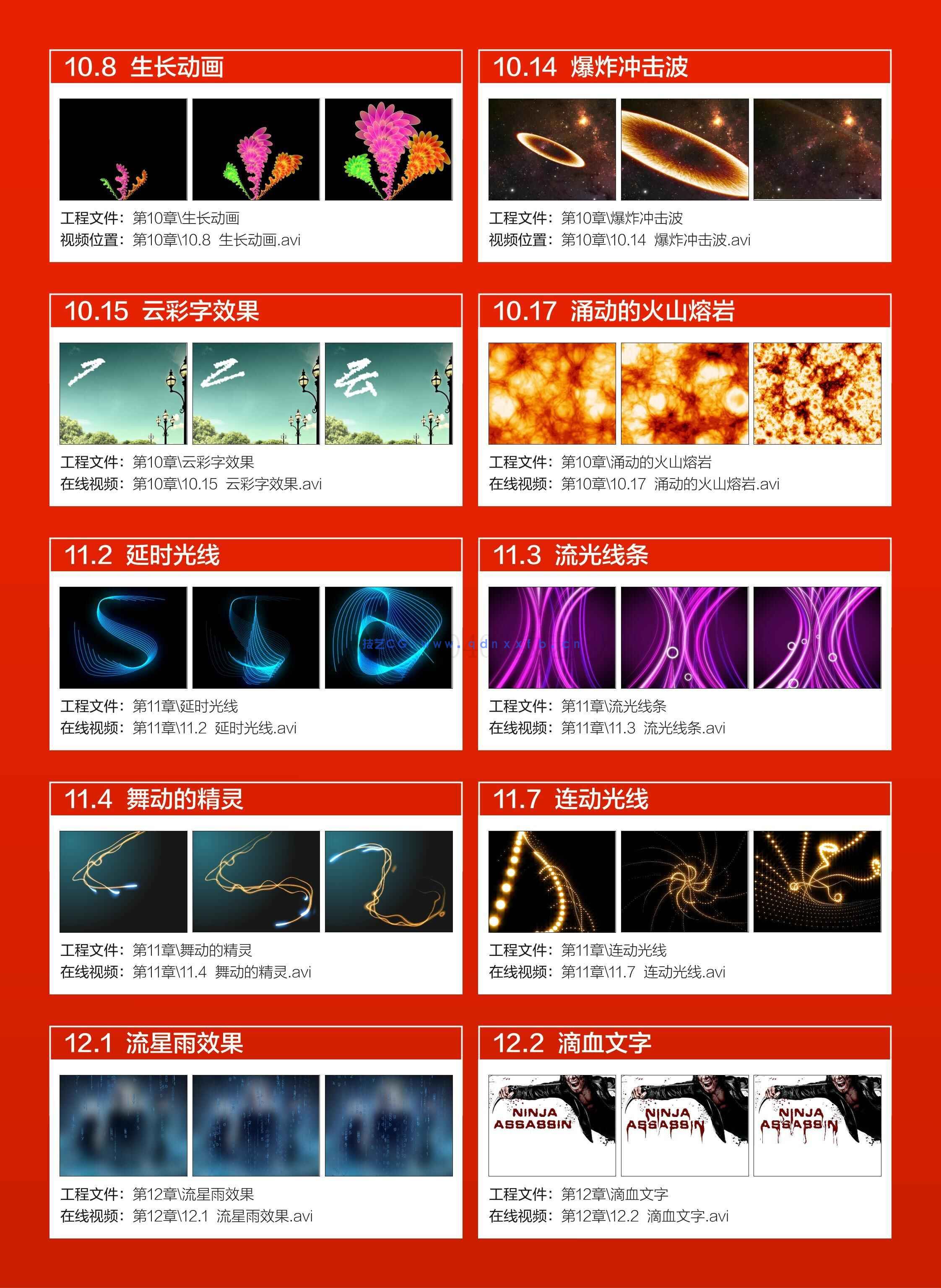 AfterEffects全套影视特效制作典型实例（培训教材版）(图2)
