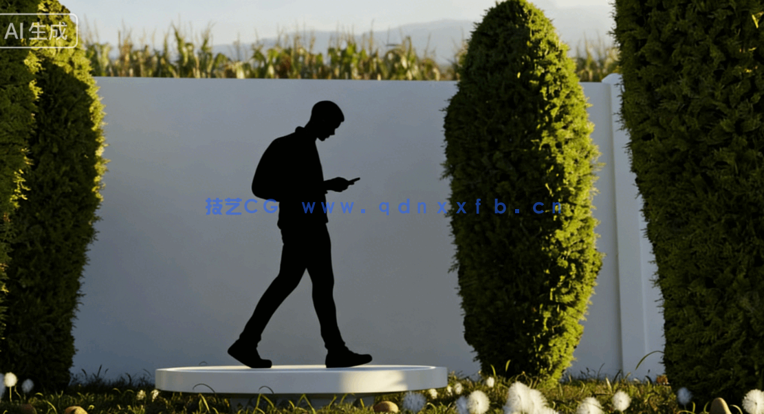 Humans高质量2D人物剪影模型Blender资产库(图3)