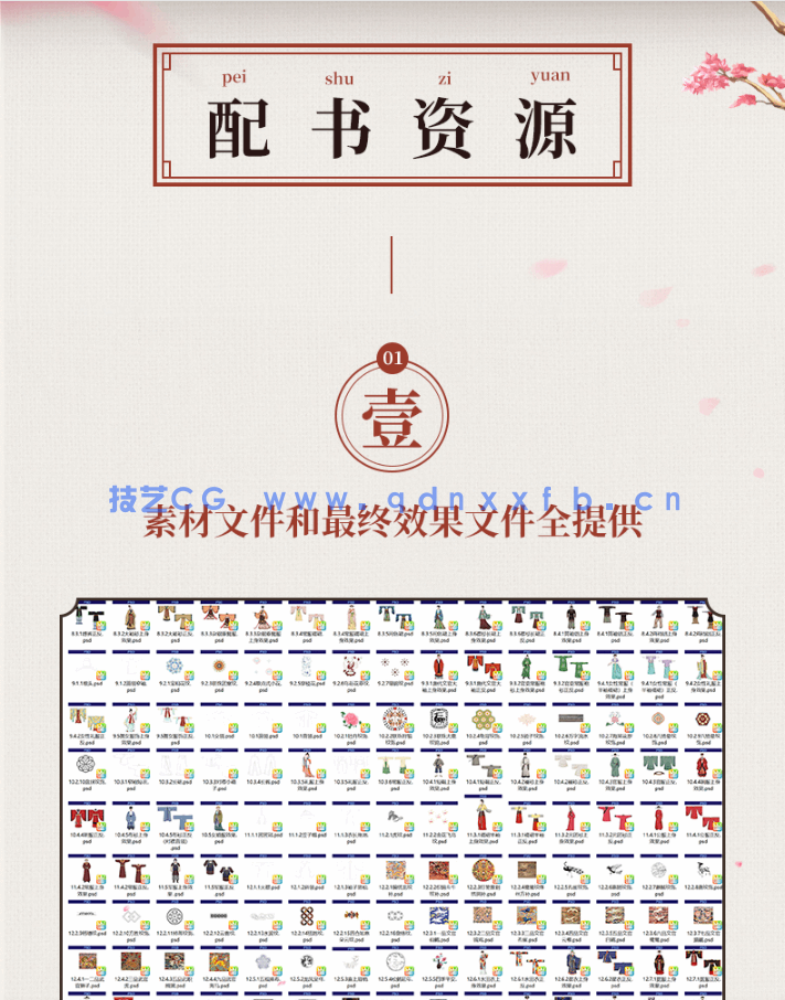 百媚千红 古风CG插画绘制技法精解（服饰篇）(图3)